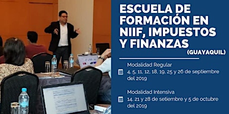 Imagen principal de ESCUELA DE FORMACIÓN EN NIIF, FINANZAS E IMPUESTOS