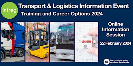 Transport & Logistics   Information Event-Training and Career Options 2024 primary image
