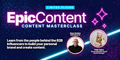 Epic Content - A Content Masterclass primary image