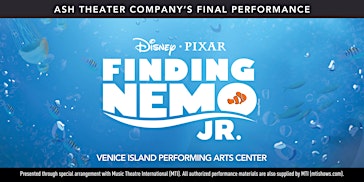 Immagine principale di Disney's Finding Nemo Jr presented by ASH Theater Company [Sat 3:30PM] 