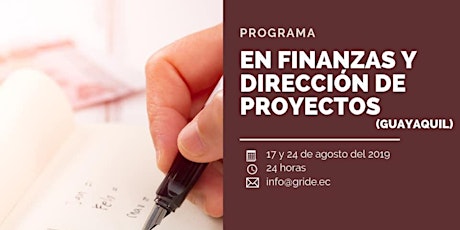 Imagen principal de FINANZAS Y DIRECCIÓN DE PROYECTOS