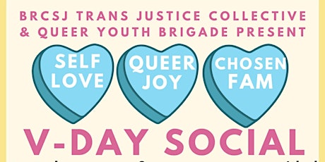V-Day Social * Non-Alcoholic Happy Hour * Queer Joy Valentines at BRCSJ HQ! primary image