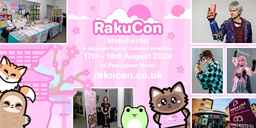 Imagem principal do evento RakuCon Manchester - A Japanese Popular Culture Convention