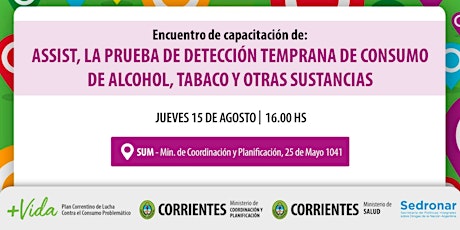 Imagen principal de ASSIST, LA PRUEBA DE DETECCIÓN TEMPRANA DE CONSUMO DE ALCOHOL, TABACO Y OTRAS SUSTANCIAS