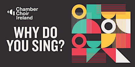 Hauptbild für Why do you sing? | Chamber Choir Ireland & Guest Director Benjamin Goodson