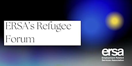 Hauptbild für ERSA's Refugee Forum