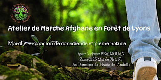 Atelier : Marche Afghane en Forêt de Lyons primary image