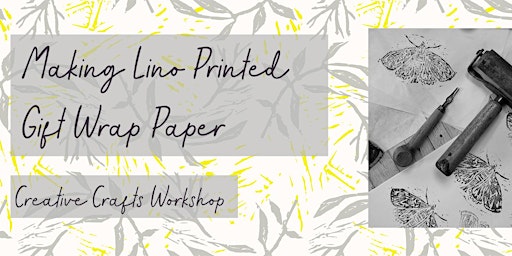 Imagem principal do evento Make Lino printed gift paper