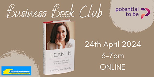 ONLINE Business Book Club: "Lean In" by Sheryl Sandberg primary image