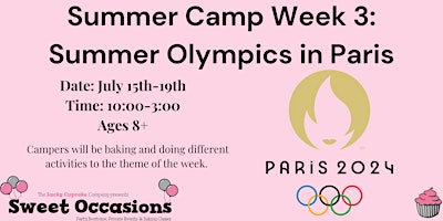 Summer Camp Week 3: Summer Olympics in Paris primary image