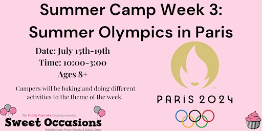 Primaire afbeelding van Summer Camp Week 3: Summer Olympics in Paris