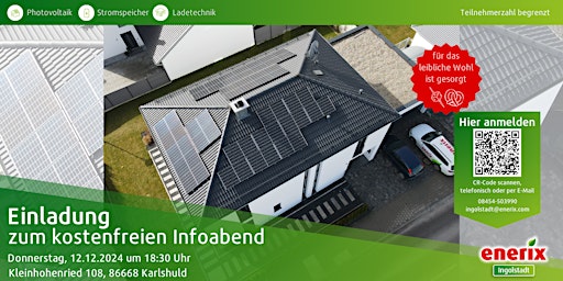 Immagine principale di kostenloser Infoabend zum Thema Photovoltaik 
