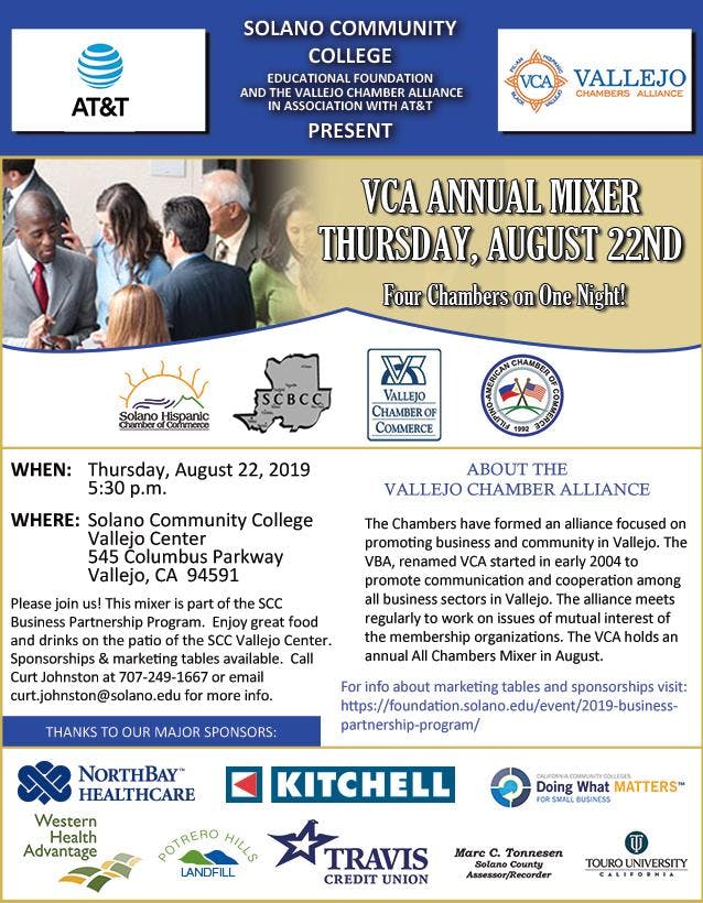 The annual Vallejo Chambers Alliance Mixer