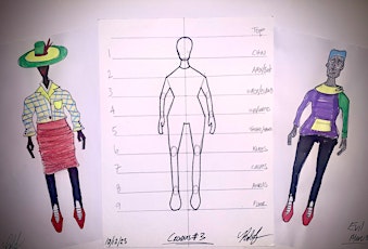 Creative Arts Workshop - Intro to Fashion Design Sketching with ROLF primary image