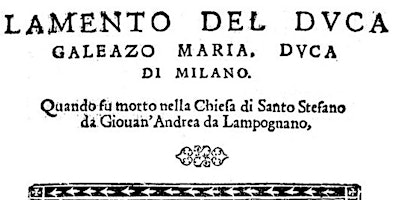 Hauptbild für Le indagini del Catelano: l’assassinio del duca di Milano