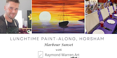 Lunchtime Paint-Along, Horsham - 'Harbour Sunset'