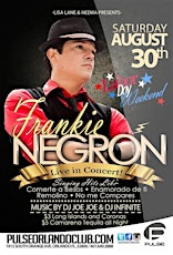 FRANKIE NEGRON live in CONCERT primary image