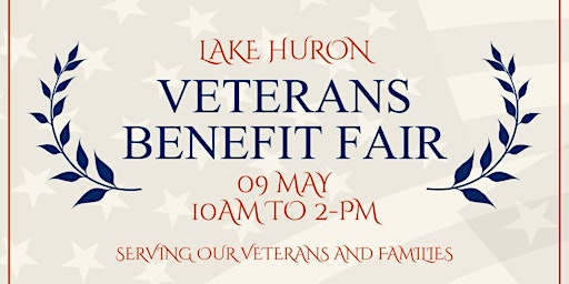 Immagine principale di Lake Huron (VBF) Veterans Benefit Fair 