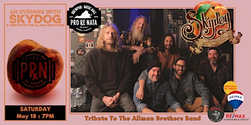 Imagem principal do evento Skydog: Allman Brothers Band Tribute @ Pro Re Nata