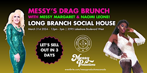 Messy's Drag Brunch @Long Branch Social House primary image