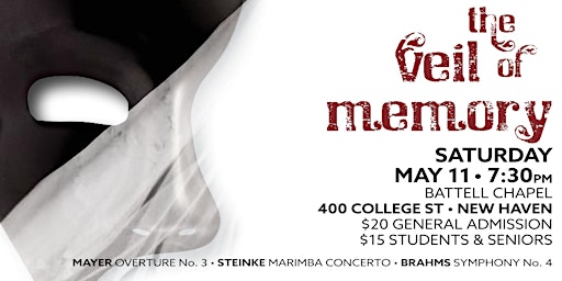 Primaire afbeelding van Civic Orchestra of New Haven presents: The Veil of Memory