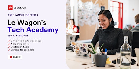 Tech Academy: Free Workshop Series primary image