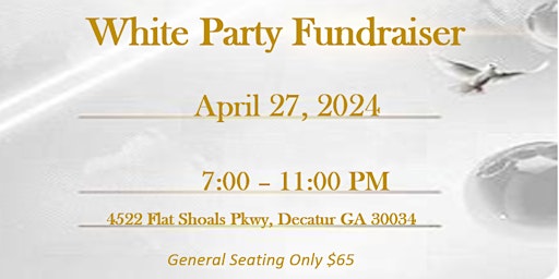 Annual White Party Fundraiser primary image