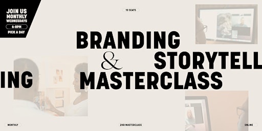 Ten Seats: The Branding & Storytelling Masterclass for Founders primary image