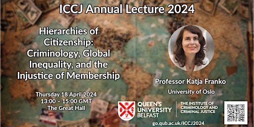 ICCJ Annual Lecture 2024 - Hierarchies of Citizenship primary image
