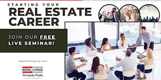 Imagem principal do evento Starting Your Real Estate Career