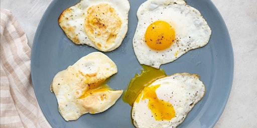 Imagem principal do evento UBS IN PERSON Technique Class: Eggs 101: Frying Pan Methods