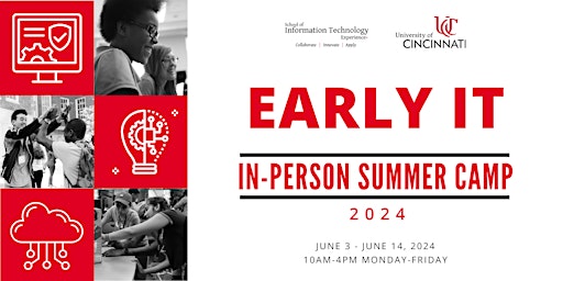 Image principale de 2024 Early IT Summer Camp: In-Person