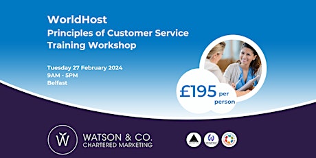 Hauptbild für WorldHost Principles of Customer Service Training Workshop