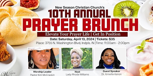 Image principale de Elevate Your Prayer Life | Get In Position