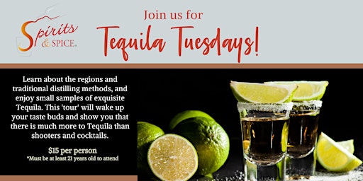 Immagine principale di Spirits & Spice D.C. Tequila Tuesdays 