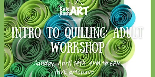 Primaire afbeelding van Intro to Quilling: Adult Workshop