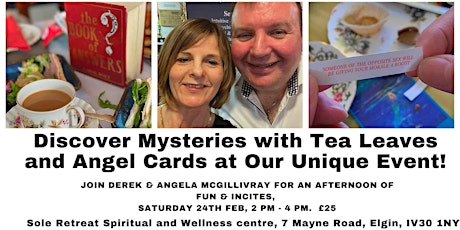 Discover Mysteries with Tea Leaves and Angel Cards at Our Unique Event!