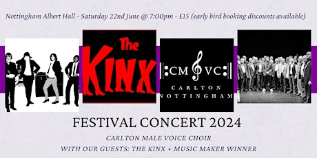 Festival Concert 2024 by Carlton MVC, Nottingham with a Kinks Tribute Band