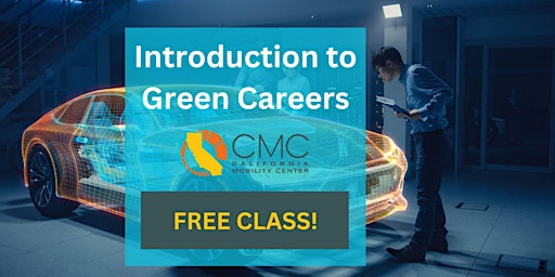 Hauptbild für FREE Introduction to Green Careers Training 4/29-5/10