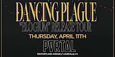 Dancing Plague "Elogium" release tour primary image