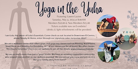 Yoga in the Yuha- Lauren Layton  primärbild
