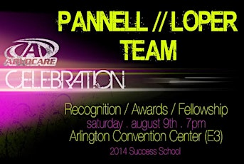 Pannell // Loper // August 2014 Success School TEAM Celebration primary image