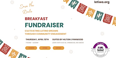 Breakfast Fundraiser: Cultivating Latino Dreams