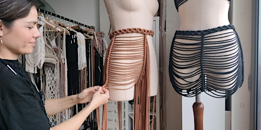 Macrame Masterclass Workshop in London - Maya Skirt primary image