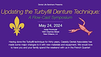 Imagem principal do evento Updating the Turbyfill Denture Technique: A Flow-Cast Symposium