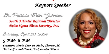 Imagem principal do evento Chesterfield County Alumnae Chapter   25th Anniversary Gala