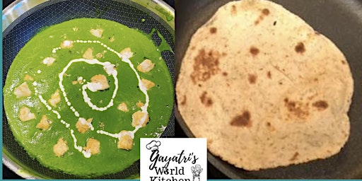 Indian Cooking Class - Palak Paneer & Paratha primary image