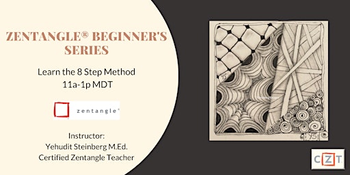 Imagen principal de Introduction to Zentangle Method Virtual Workshop