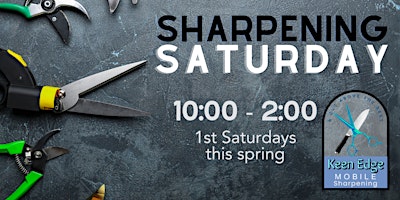 Sharpening Saturday at Piedmont Feed & Garden Center primary image