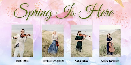 Primaire afbeelding van Cape Cod String Quartet presents: Spring is Here!